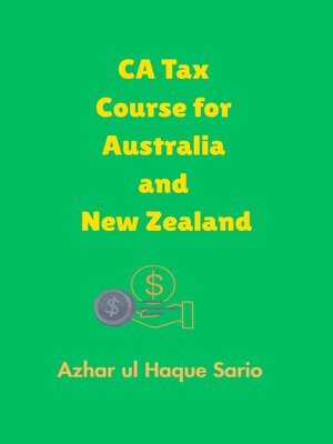 cover image of CA Tax Course for Australia and New Zealand